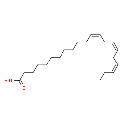 cis-12,15,18-Heneicosatrienoic acid Structure