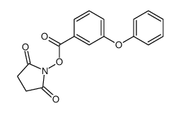 (2,5-dioxopyrrolidin-1-yl) 3-phenoxybenzoate结构式