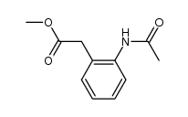 methyl 3-(2-acetamidophenyl)propanoate Structure