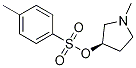 Toluene-4-sulfonic acid (R)-1-Methyl-pyrrolidin-3-yl ester结构式