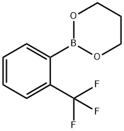 2-trifluoromethylbenzeneboronic acid-1,3-propanediol ester Structure