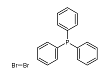 triphenylphosphine dibromide 1:1 addition complex Structure