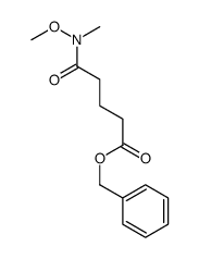 5-[甲氧基(甲基)氨基]-5-氧代戊酸苄酯图片