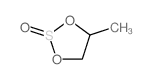 1,3,2-Dioxathiolane,4-methyl-, 2-oxide Structure