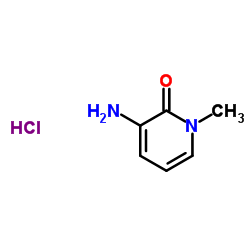 3-氨基-6-甲基吡啶-2(1H)-酮盐酸盐结构式
