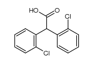 2-chloro-α-(2-chlorophenyl)benzeneacetic acid Structure