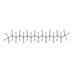 (2H34)Hexadecane Structure