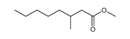 methyl (R)(S)-3-methyloctanoate结构式