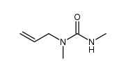 N-allyl-N,N'-dimethylurea Structure