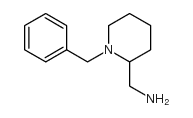 (1-苄基哌啶-2-基)甲胺结构式