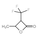 Alpha-三氟代甲烷-beta-丁酸内酯结构式