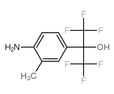2-(4-AMINO-3-METHYLPHENYL)HEXAFLUOROISOPROPANOL Structure