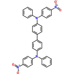 N4,N4'-bis(4-nitrophenyl)-N4,N4'-diphenyl-[1,1'-biphenyl]-4,4'-diamine Structure