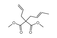 trans-4,4-dicarbomethoxy-1,7-octadiene结构式