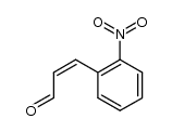 2-Propenal, 3-(2-nitrophenyl)-, (2Z)- structure