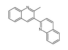 2'-methyl-2,3'-biquinoline Structure