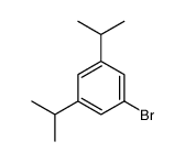 Benzene, 1-bromo-3,5-bis(1-Methylethyl)- structure