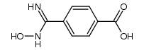 4-(N-hydroxycarbamimidoyl)-benzoic acid结构式