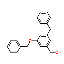 3,5-二苄氧基苄醇结构式