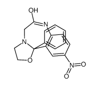 10-nitro-11b-phenyl-2,3,5,7-tetrahydro-[1,3]oxazolo[3,2-d][1,4]benzodiazepin-6-one Structure