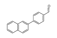 4-Naphthalen-2-yl-benzaldehyde结构式