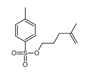 4-methylpent-4-enyl 4-methylbenzenesulfonate结构式