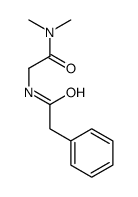 N,N-dimethyl-2-[(2-phenylacetyl)amino]acetamide结构式