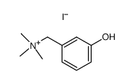 3-Hydroxybenzyl-N.N.N-trimethylammonium-iodid Structure