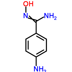 4-Amino-N'-hydroxybenzenecarboximidamide Structure