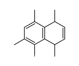 1,4-dihydro-1,4,5,6,8-pentamethyl-naphthalene Structure