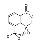 2,6-二甲基氘代硝基苯结构式