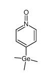 4-Trimethylgermanyl-pyridine 1-oxide Structure