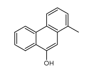 1-methyl-9-phenanthrol Structure