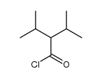 2-isopropyl-3-methyl-butyryl chloride结构式