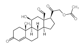一乙酸醛甾酮结构式