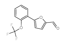 5-ó2-(三氟甲氧基)苯基-2-糠醛结构式