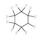 Cyclohexane,1,1,2,2,3,3,4,4,5,5,6-undecafluoro-结构式