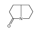 1,2,5,6,7,8-hexahydropyrrolizin-3-one结构式