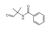 N-(2-methyl-1-oxopropan-2-yl)benzamide结构式