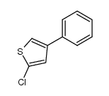 2-chloro-4-phenylthiophene Structure