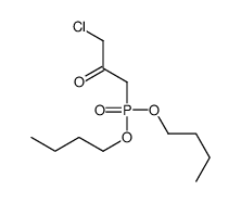 1-chloro-3-dibutoxyphosphorylpropan-2-one结构式