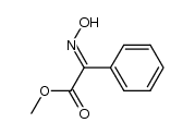2-hydroxyimino-2-phenylacetic acid methyl ester结构式