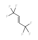 1,1,1,4,4,4-hexafluoro-2-butene Structure