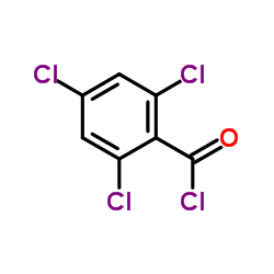 2,4,6-Trichlorobenzoyl chloride structure
