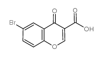 6-BROMOCHROMONE-3-CARBOXYLICACID structure