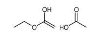 acetic acid,1-ethoxyethenol Structure