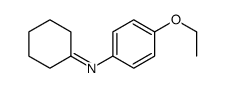 N-(4-ethoxyphenyl)cyclohexanimine Structure