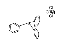 triphenylmethylium pentachlorotitanate(IV) Structure