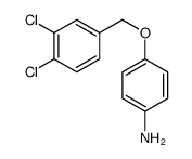 4-[(3,4-dichlorophenyl)methoxy]aniline Structure