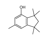 1,1,3,3,6-pentamethylindan-4-ol结构式